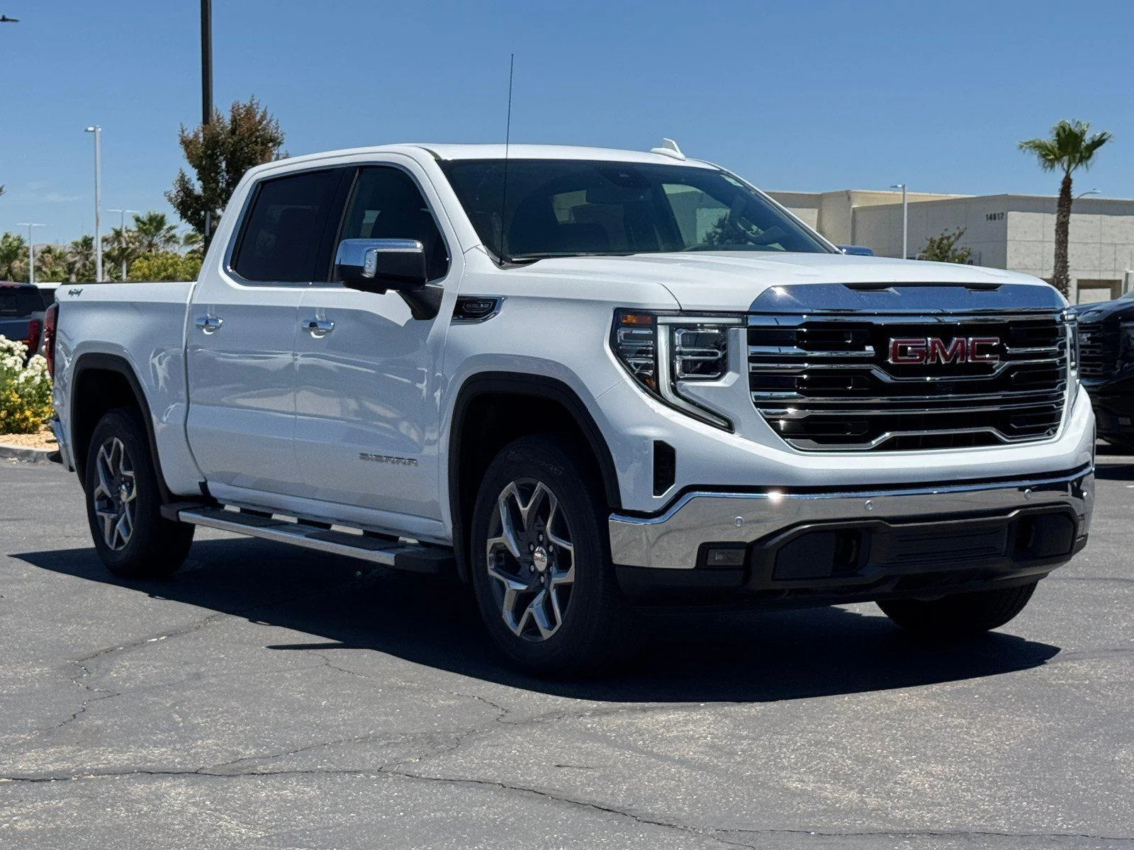 New 2026 Summit White GMC SLT image 1