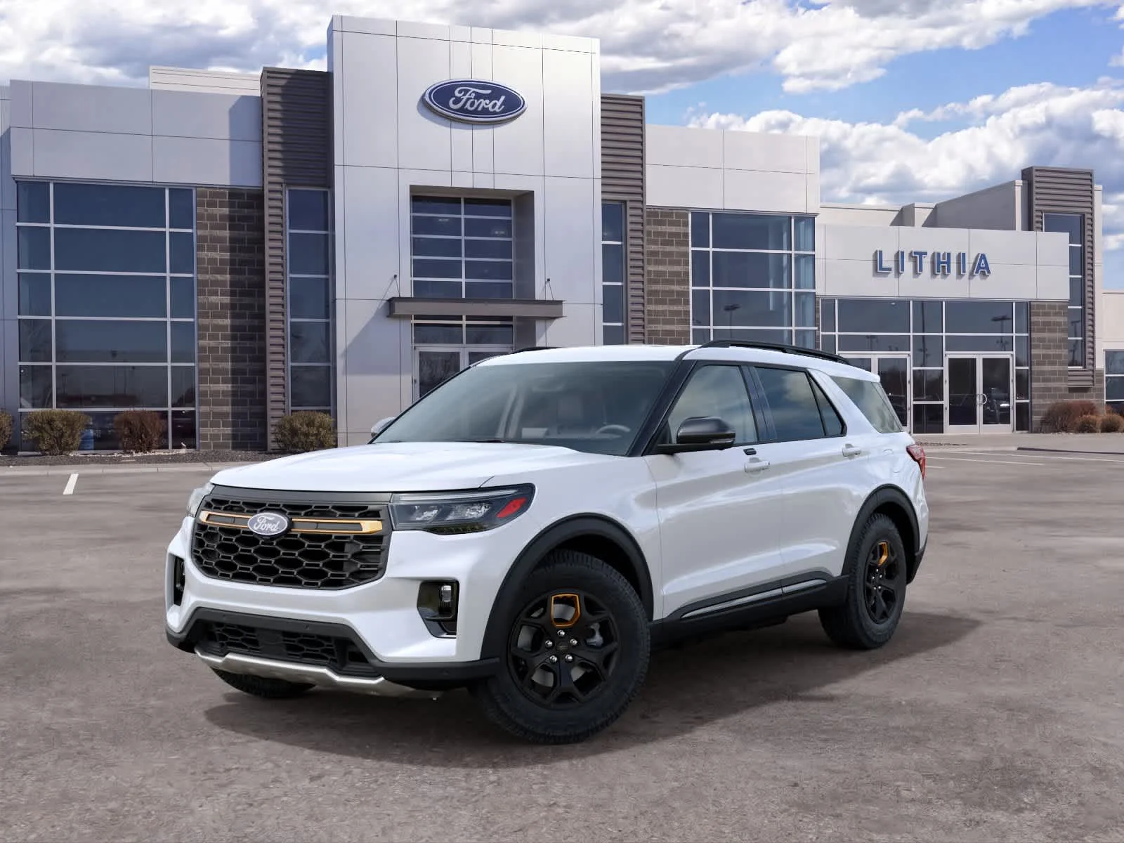 New 2027 Star White Metallic Tri-Coat Ford Tremor® image 2