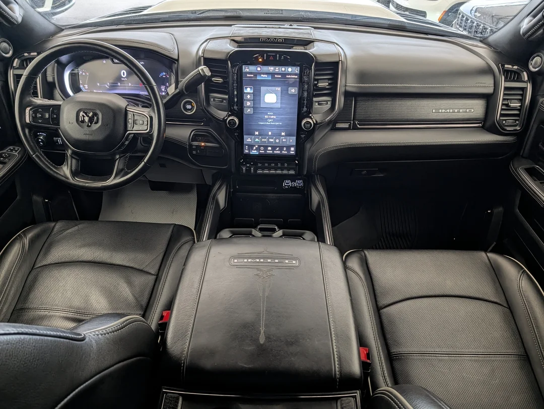 Certified Used 2024 White RAM Limited - Mega Cab - Cummins Turbo Diesel - Air Suspension - Leather - 12 Uconnect & More! image 26