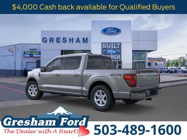 New 2026 Carbonized Gray Metallic Ford XLT image 4