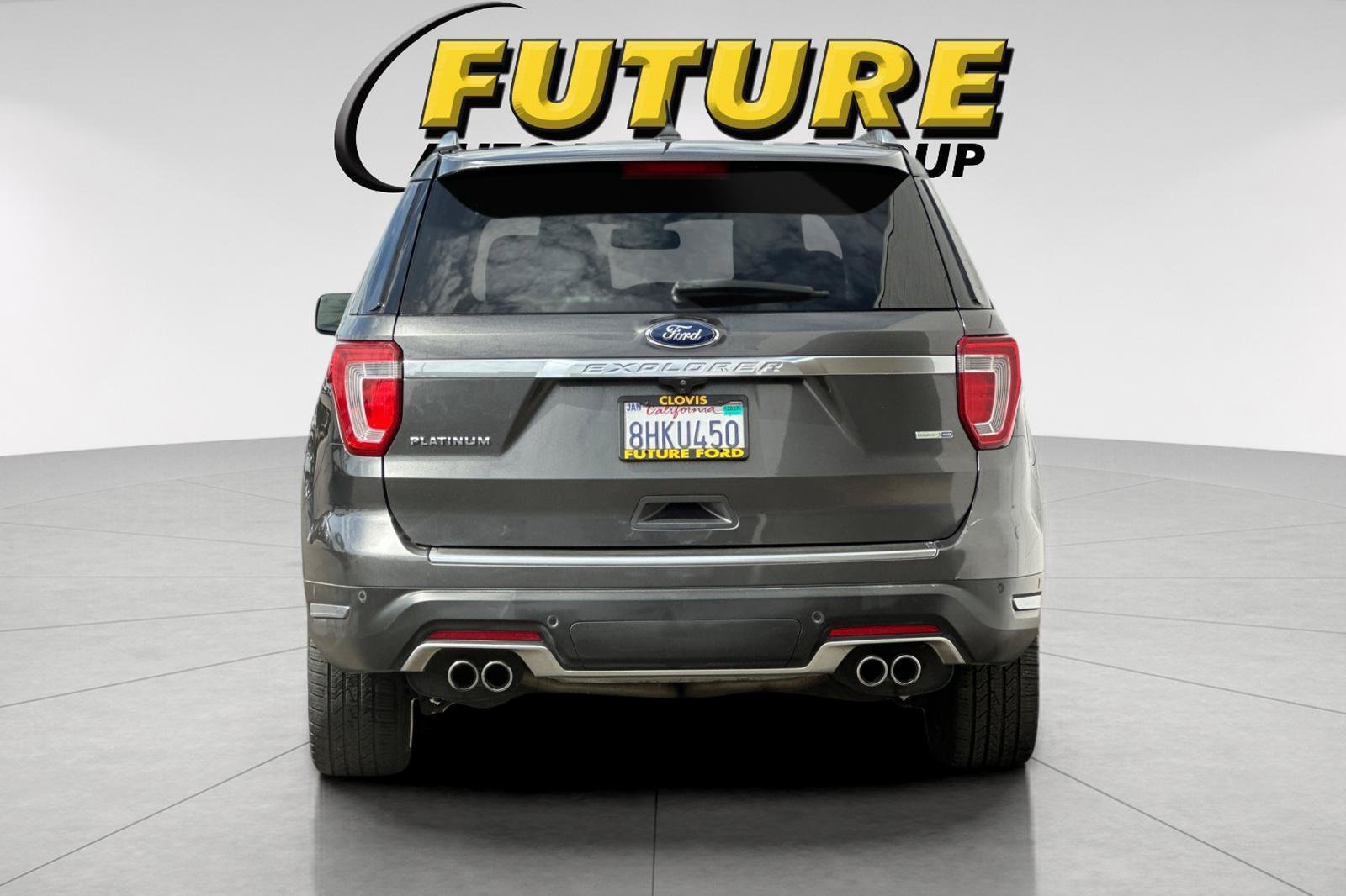Used 2018 Gray Ford Platinum image 4