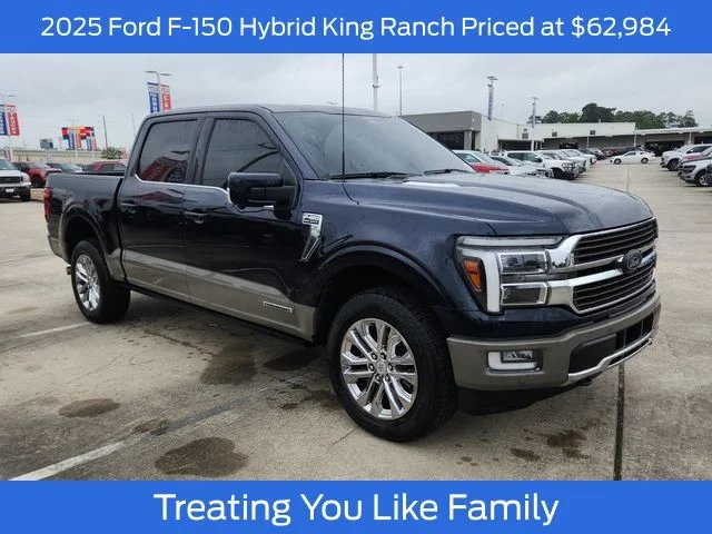 Certified Used 2025 Antimatter Blue Metallic Ford King Ranch image 1