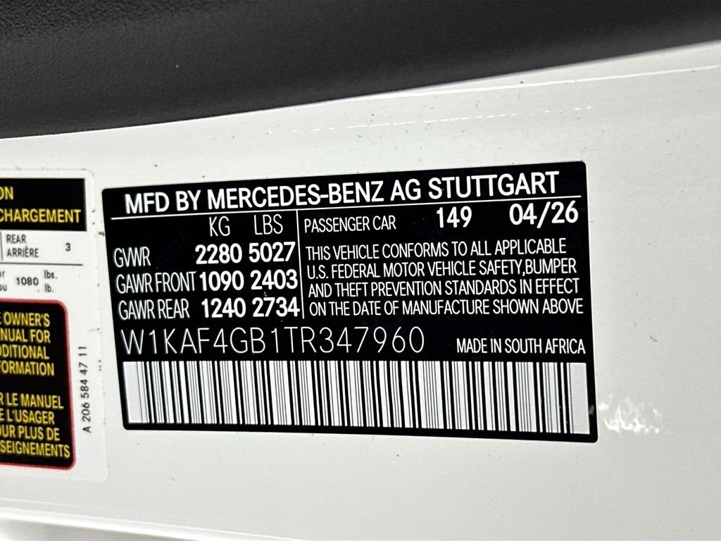 New 2026 Polar White Mercedes-Benz C 300 image 33