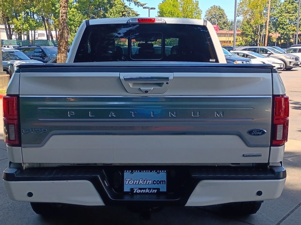 Used 2018 White Platinum Clearcoat Metallic Ford Platinum image 6