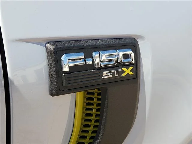 Used 2025 Space White MET Ford STX 4x4 SuperCrew Cab 5.5 ft. box 145 in. WB image 8