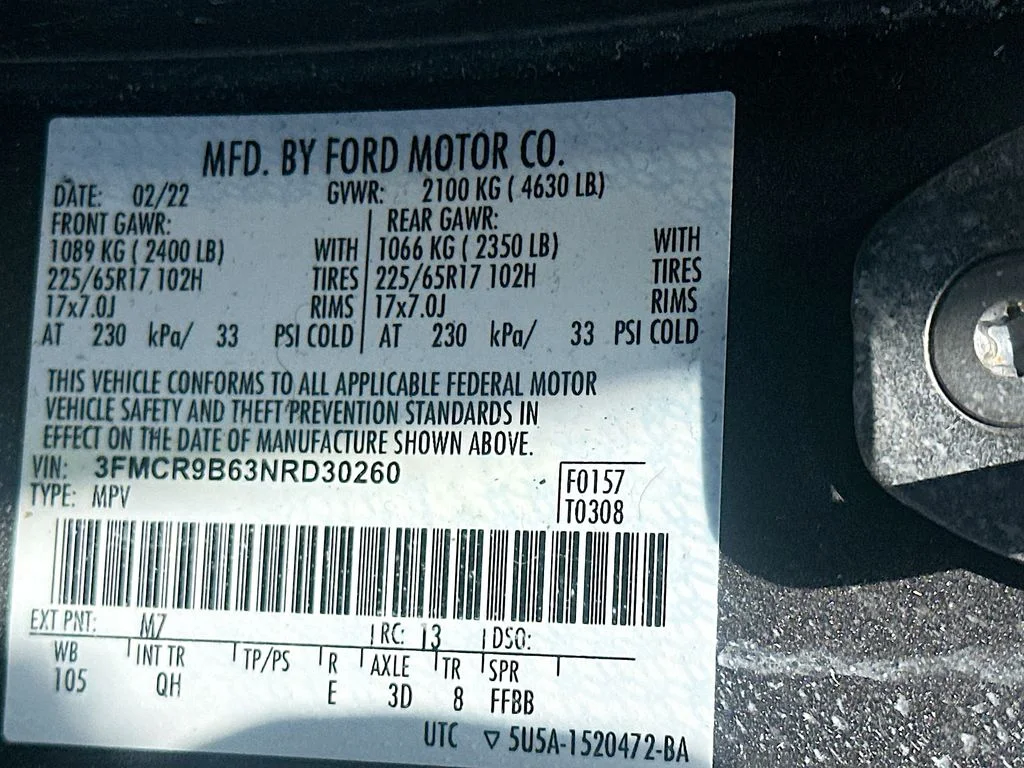 Used 2022 CARBONIZED GRAY METALLIC Ford Big Bend image 30