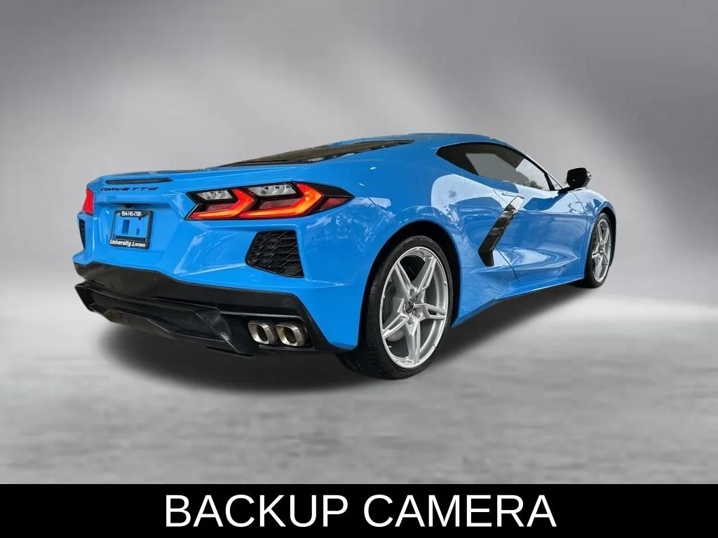 Used 2022 Blue Chevrolet Stingray image 3