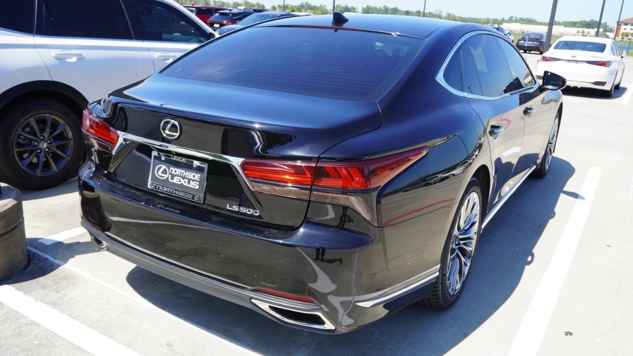 Certified Used 2021 Black Lexus LS 500 image 6