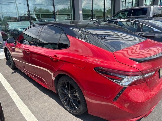 Used 2022 Midnight Black Metallic Toyota XSE image 5