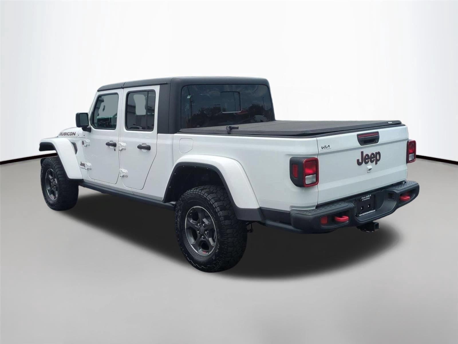 Used 2023 Bright White Clearcoat Jeep Rubicon image 3