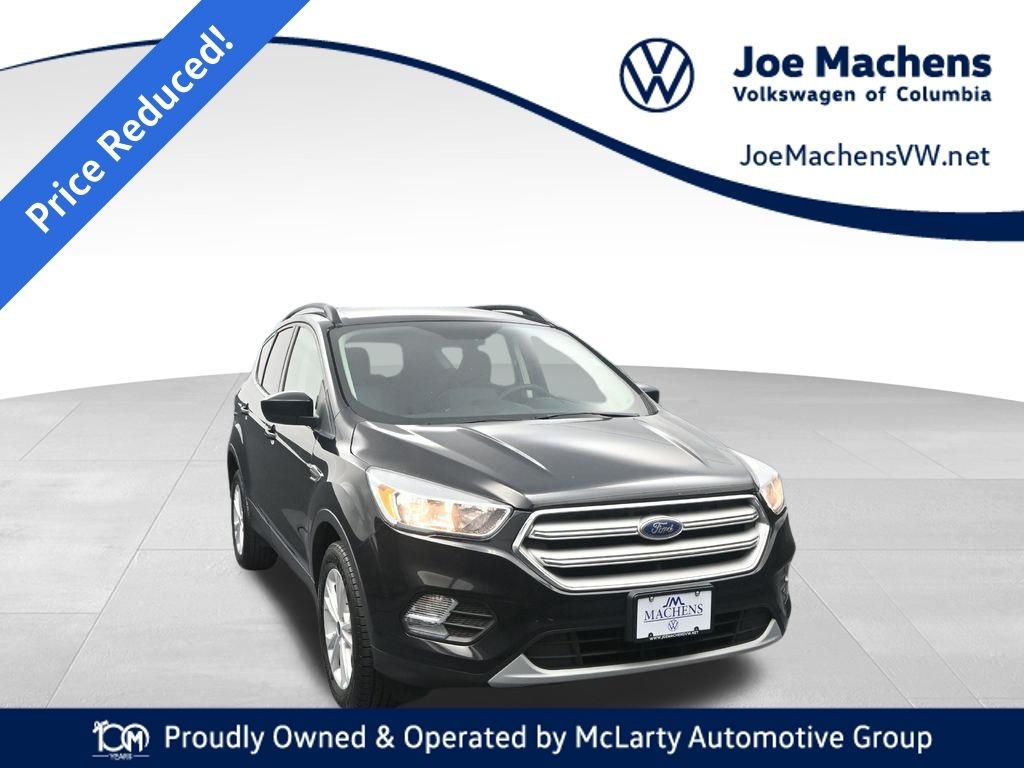 Used 2018 Black Ford SE image 1