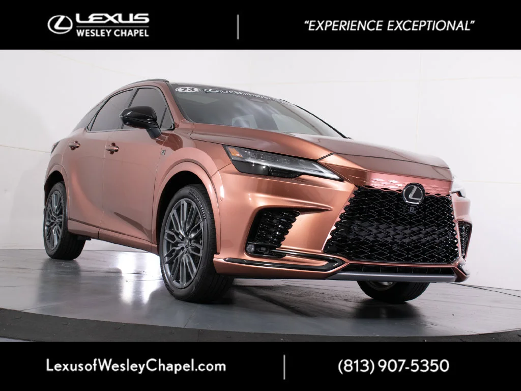 Certified Used 2023 Brown Lexus 500h F SPORT Performance image 1