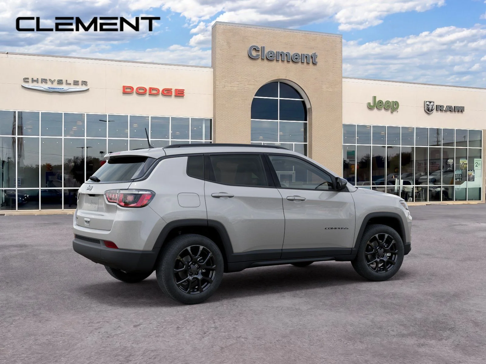 New 2026 Silver Zynith Metallic Clear-Coat Exterior Paint Jeep Latitude image 4