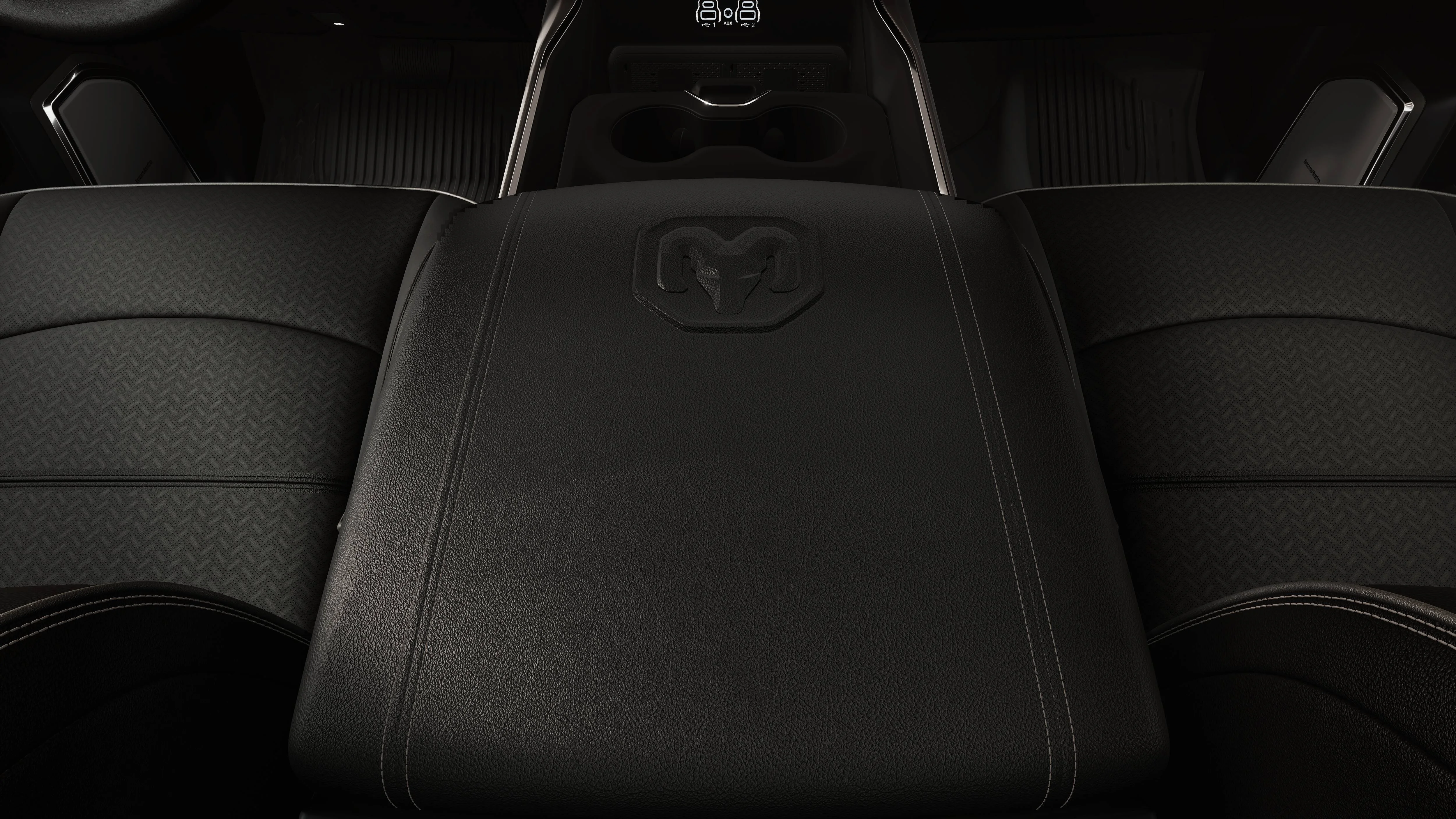 New 2026 Diamond Black Crystal Pearl-Coat Exterior Paint RAM LARAMIE image 4