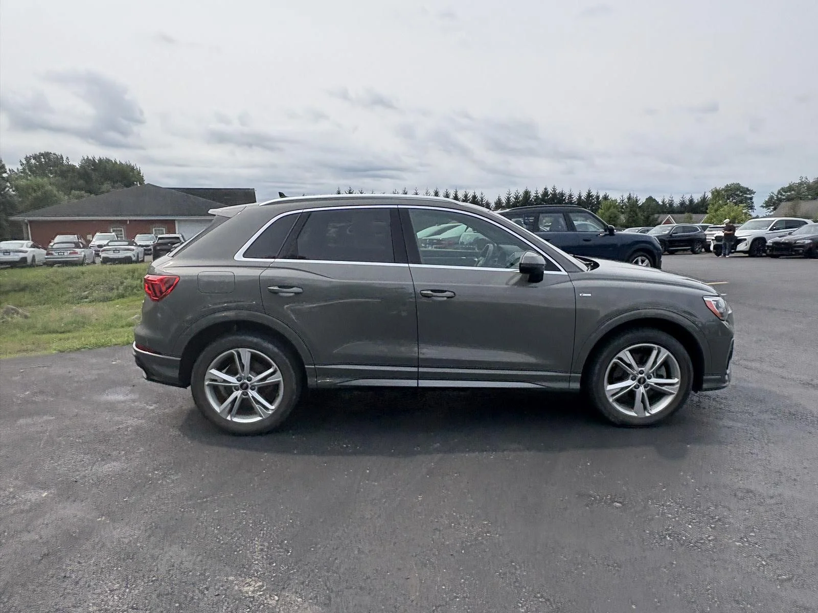 Used 2021 Chronos Gray Metallic Audi S line Premium image 8