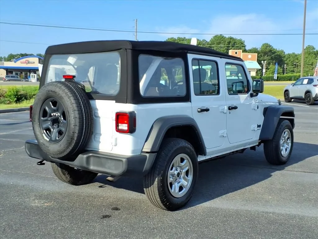 Used 2024 White Jeep 4-Door Sport 4x4 image 17