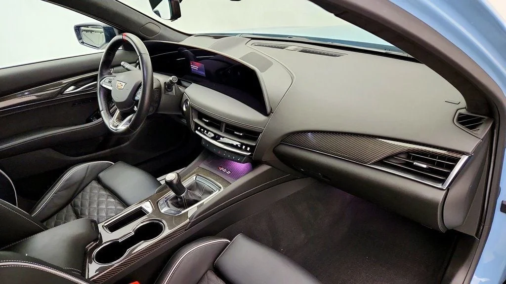 Used 2025 Drift Metallic Cadillac 4dr Sedan Blackwing w/ Precision Pkg, Parking Pkg & PDR image 25