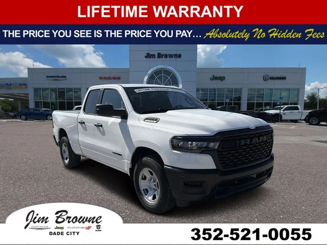 New 2026 Bright White Clear-Coat Exterior Paint RAM Tradesman image 1