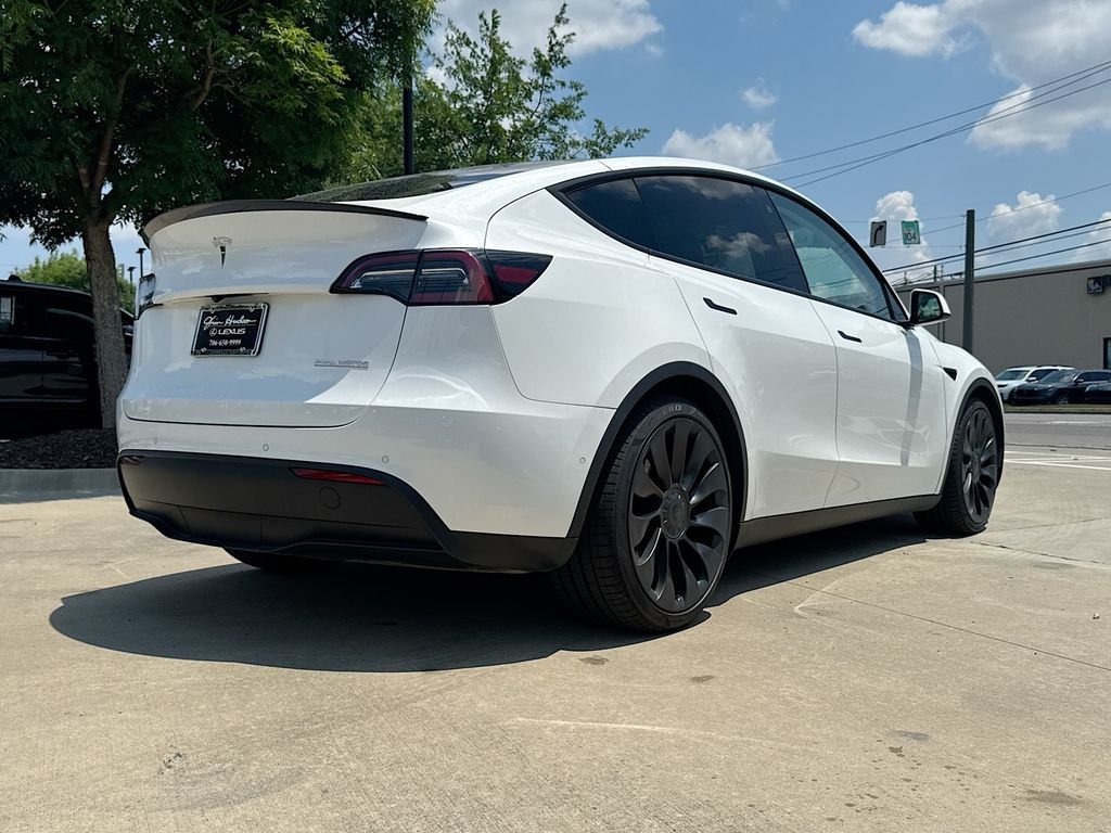 Used 2021 Pearl White Multi-Coat Tesla Performance image 7