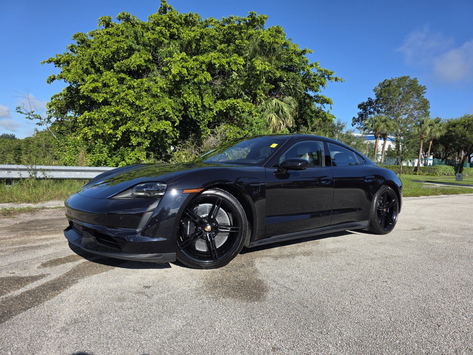 Used 2021 Black Porsche Turbo S image 1