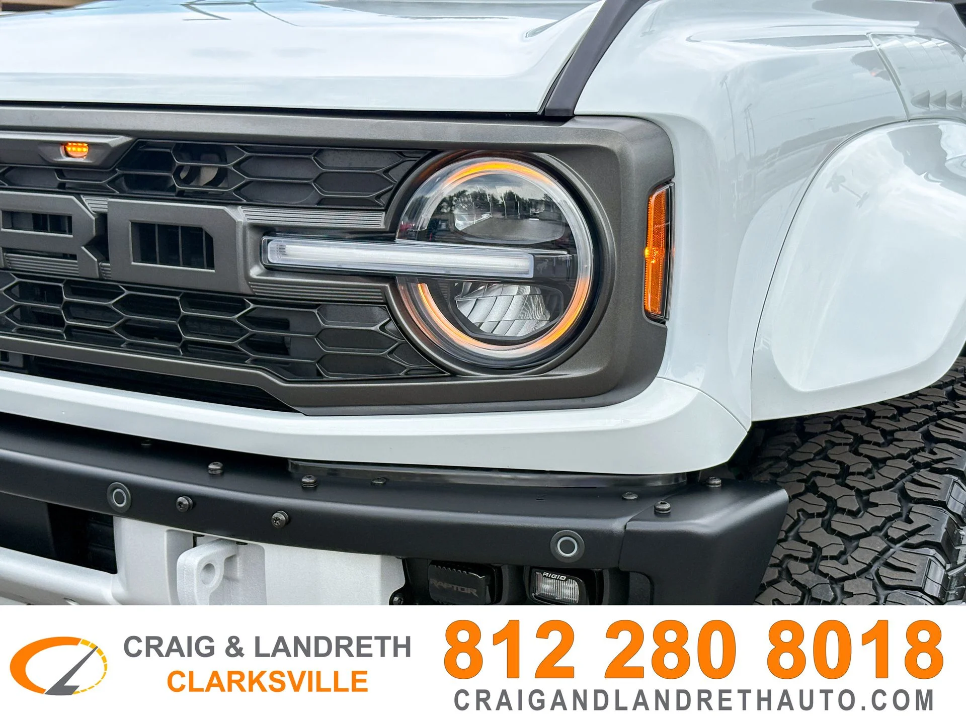 Used 2025 White Ford Raptor image 6