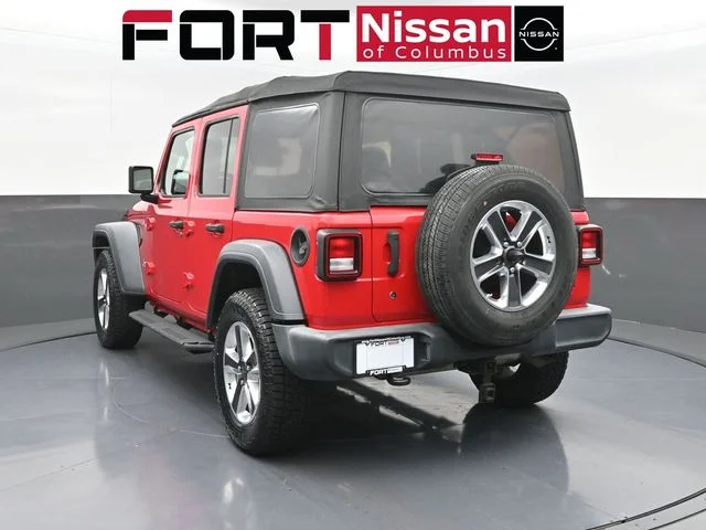 Used 2018 Red Jeep Unlimited Sport S image 5
