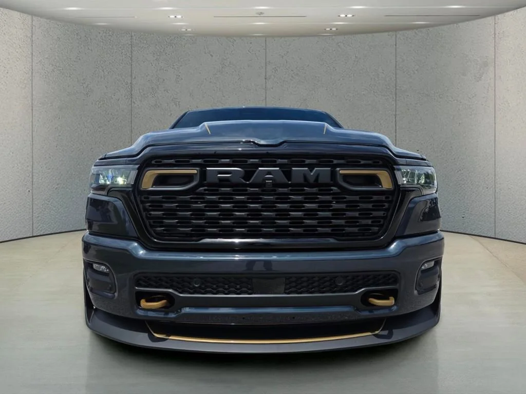 New 2026 Forged Blue Metallic Exterior Paint RAM Big Horn image 11