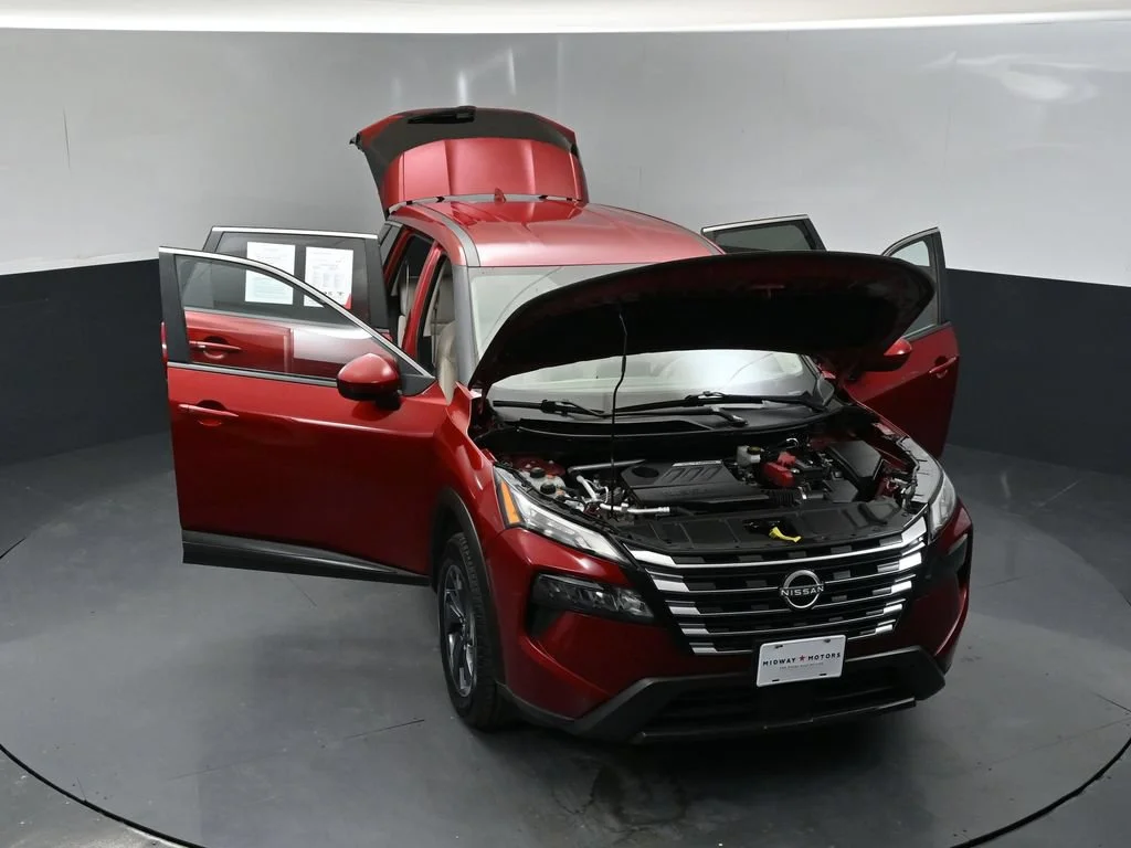 Certified Used 2025 Red Nissan SV image 40