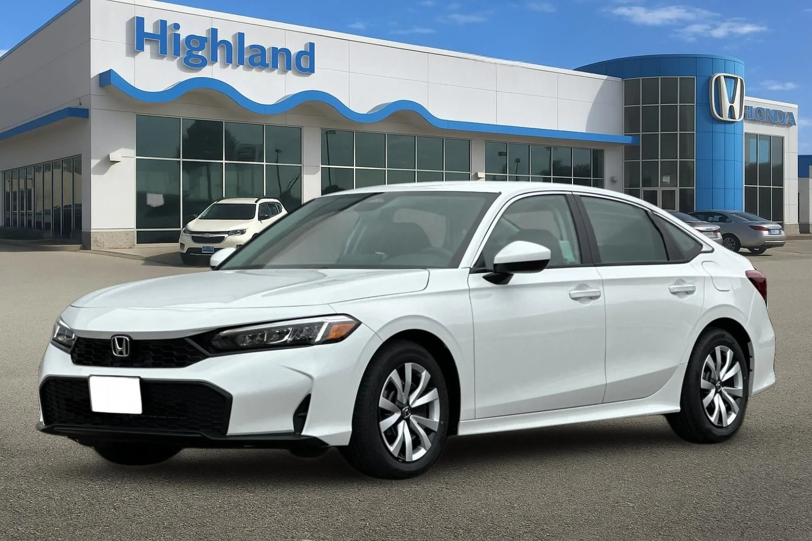 New 2026 White Honda LX image 1