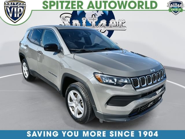 Used 2023 Gray Jeep Sport 4x4 image 1