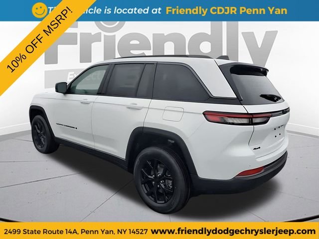New 2026 Bright White Clear-Coat Exterior Paint Jeep Altitude image 3