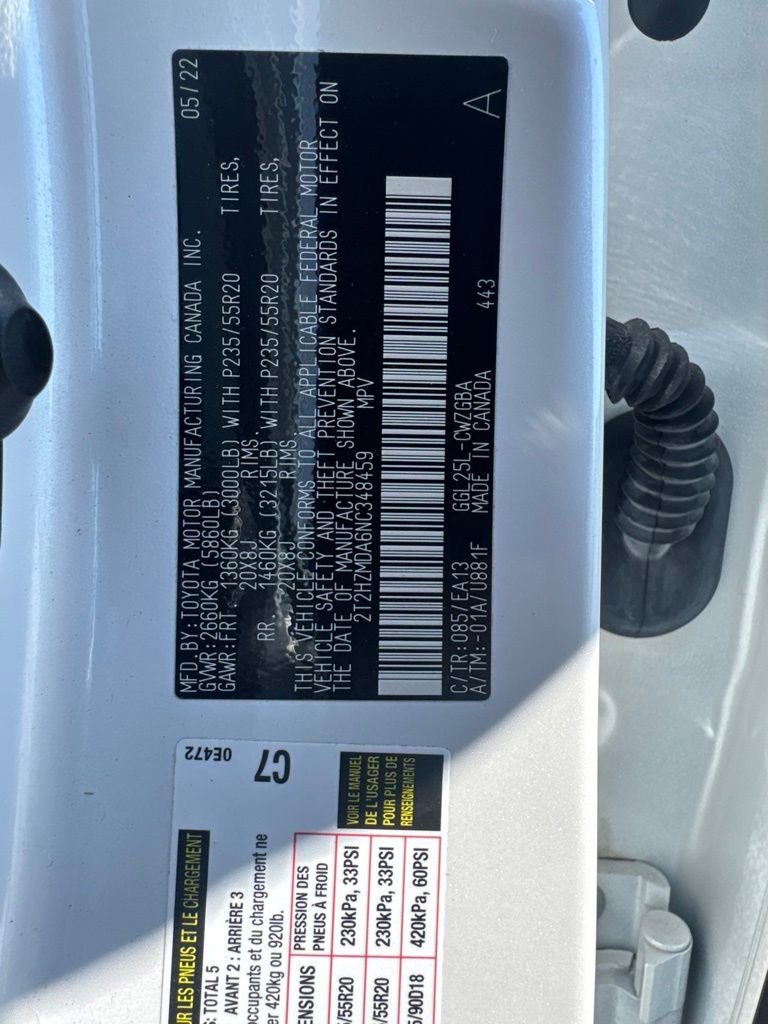 Certified Used 2022 White Lexus 350 image 5