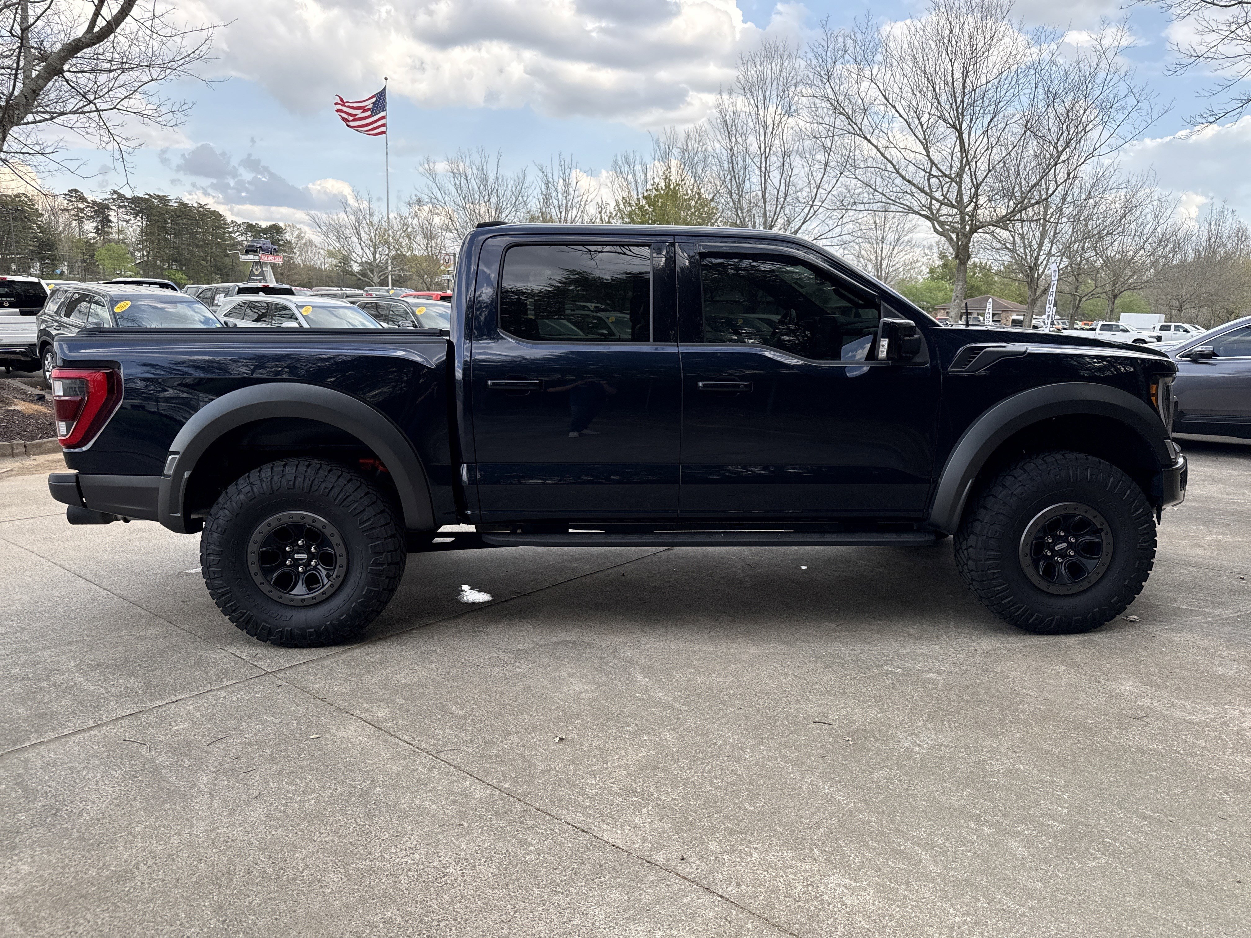 Used 2022 Blue Metallic Ford Raptor image 8