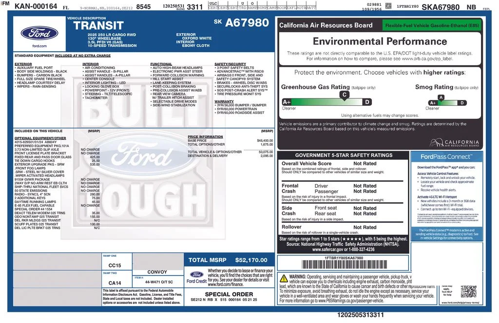Certified Used 2025 White Ford Base image 5