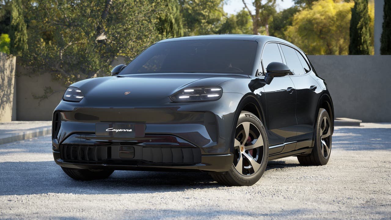 New 2026 Chromite Black Metallic Porsche S Electric image 1