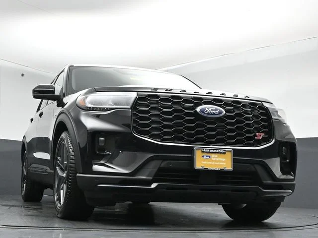 Certified Used 2025 Agate Black Metallic Ford ST image 40