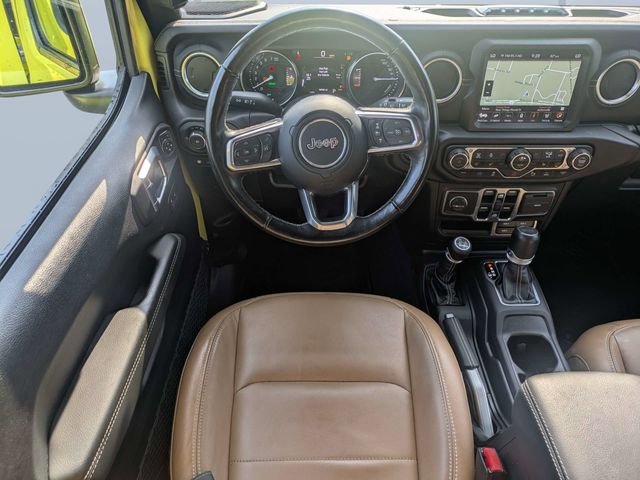 Used 2022 Yellow Jeep Unlimited Sahara 4xe image 16