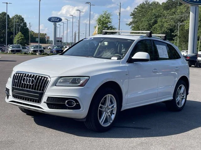 Used 2016 Glacier White Metallic Audi 3.0T Premium Plus image 30