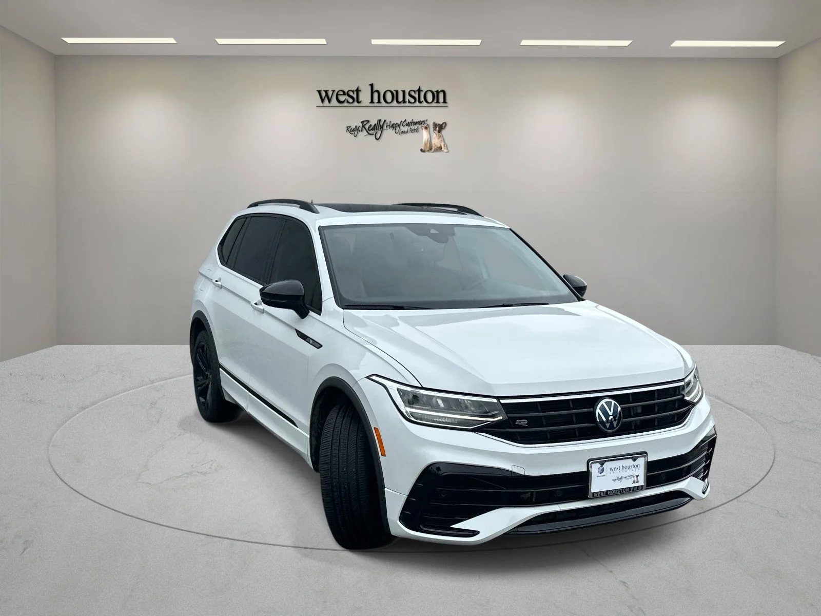Certified Used 2024 White Volkswagen SE R-Line Black image 3