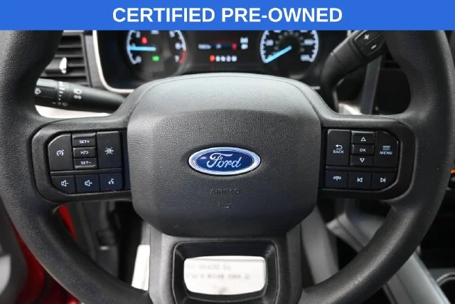 Certified Used 2021 Red Metallic Ford XLT image 14