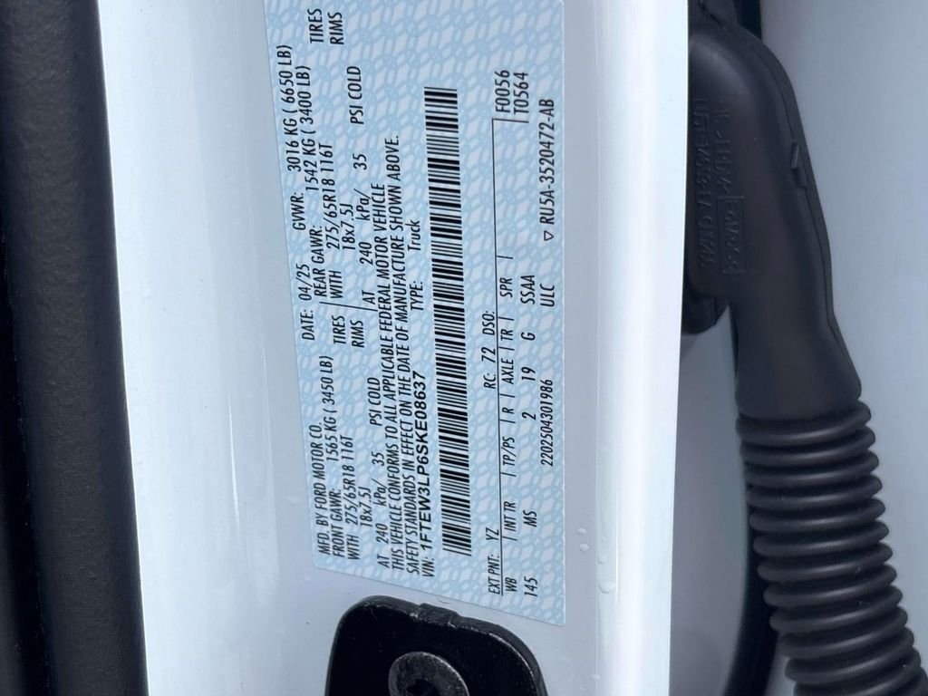 Used 2025 White Ford XLT image 32