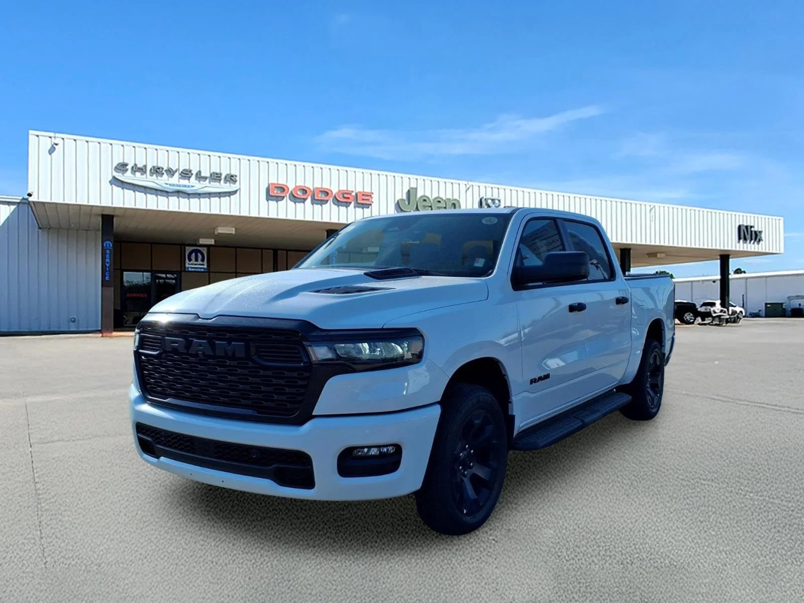 New 2026 Bright White Clearcoat RAM Express image 1