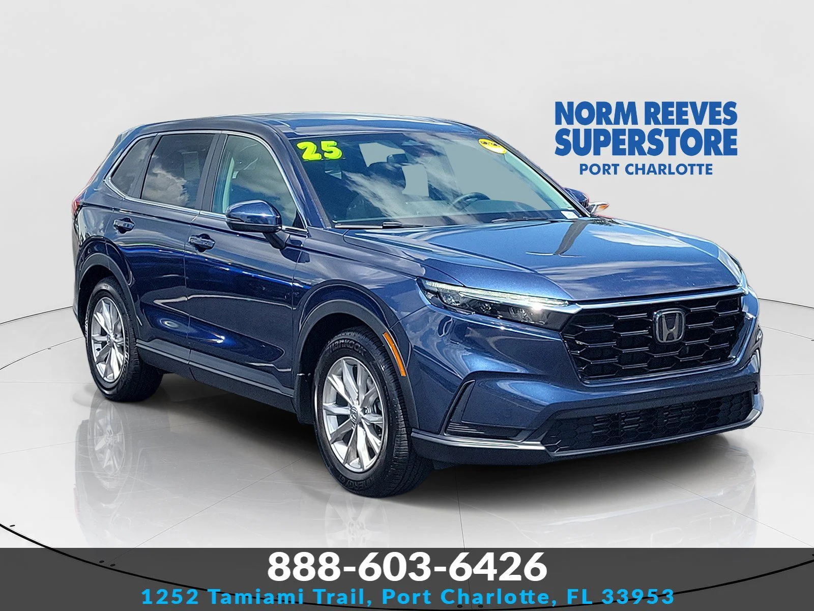 Used 2025 Blue Honda EX image 1
