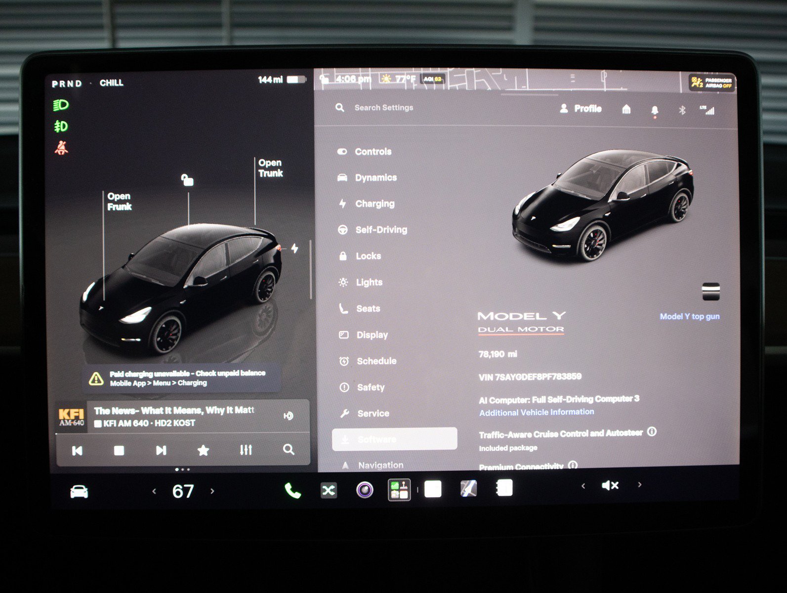 Used 2023 White Tesla Performance image 21