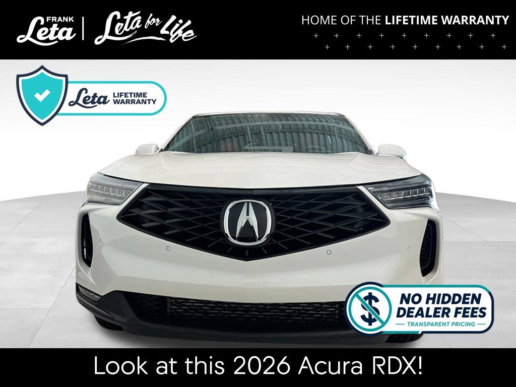 New 2026 Platinum White Pearl Acura w/A-Spec Package image 12