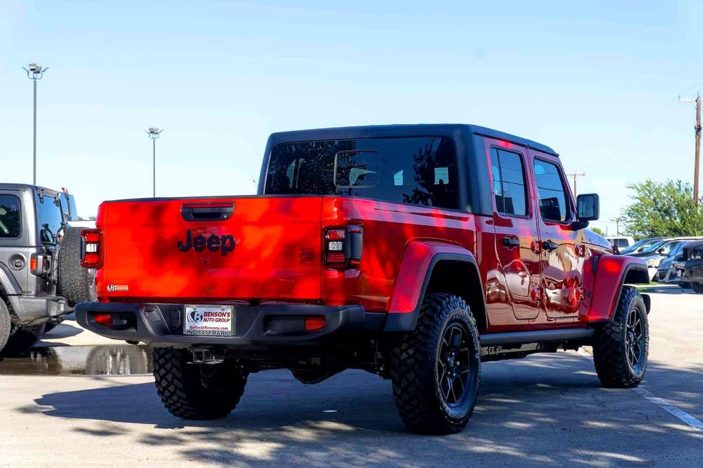 New 2026 Firecracker Red Clear-Coat Exterior Paint Jeep Willys image 4