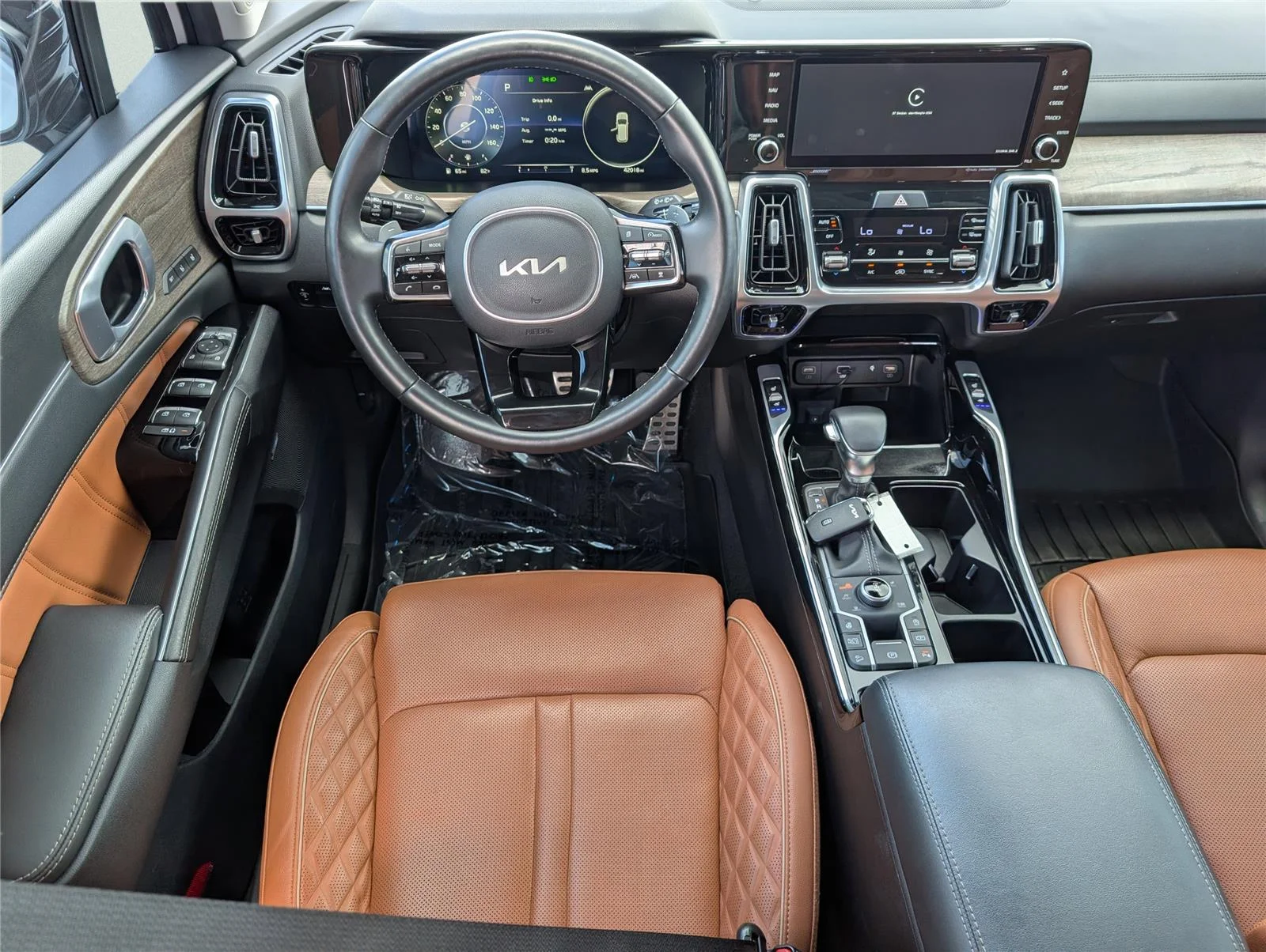 Used 2023 Glacial White Pearl Kia X-Line SX Prestige image 30