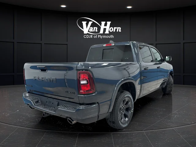 New 2026 Forged Blue Metallic Exterior Paint RAM Big Horn/Lone Star image 7