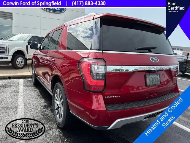 Used 2018 Ruby Red Metallic Ford Limited image 9