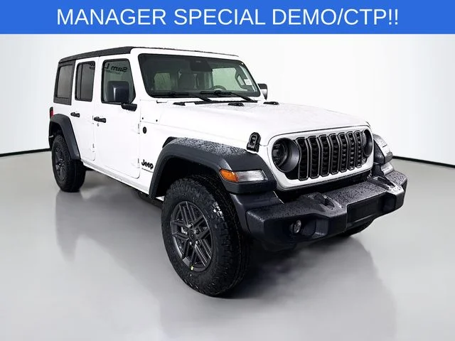 2026 Jeep Wrangler Sport S for sale at Sam Leman Chrysler Jeep Dodge of Bloomington